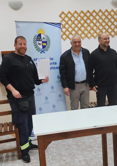 Firma de convenios sociales