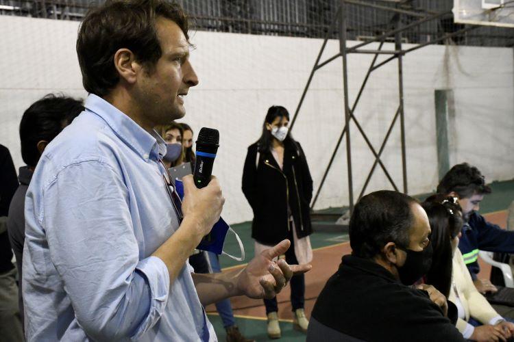 Charla con vecinos en Carlos Reyles, Durazno