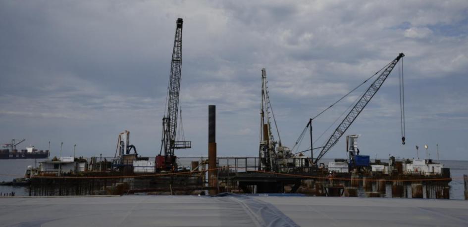 Obras en puerto pesquero Capurro