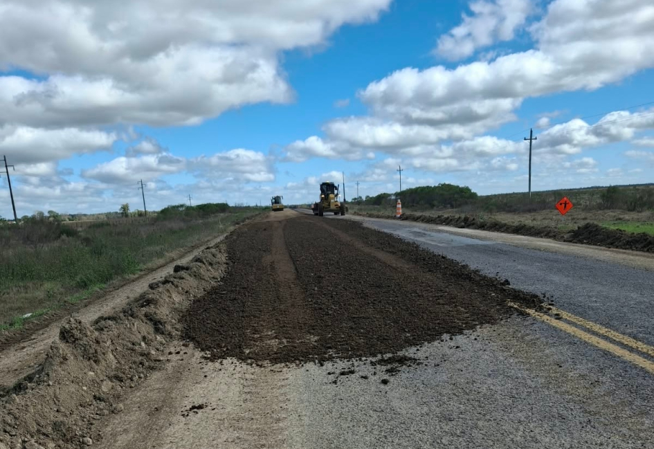 Rehabilitación de 18 kilómetros de la Ruta 90