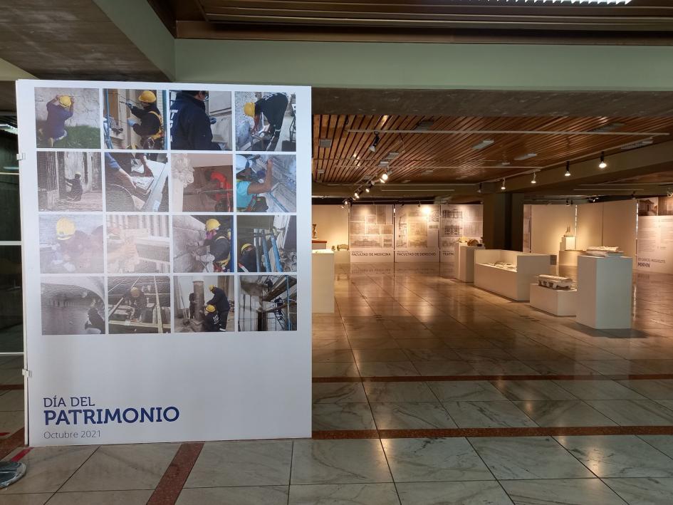 Día del Patrimonio 2021 Gráfico de presentación de la muestra