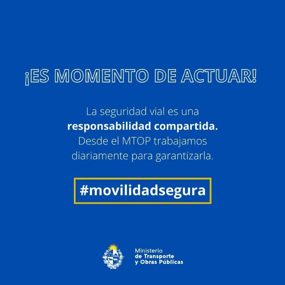 #MovilidadSegura