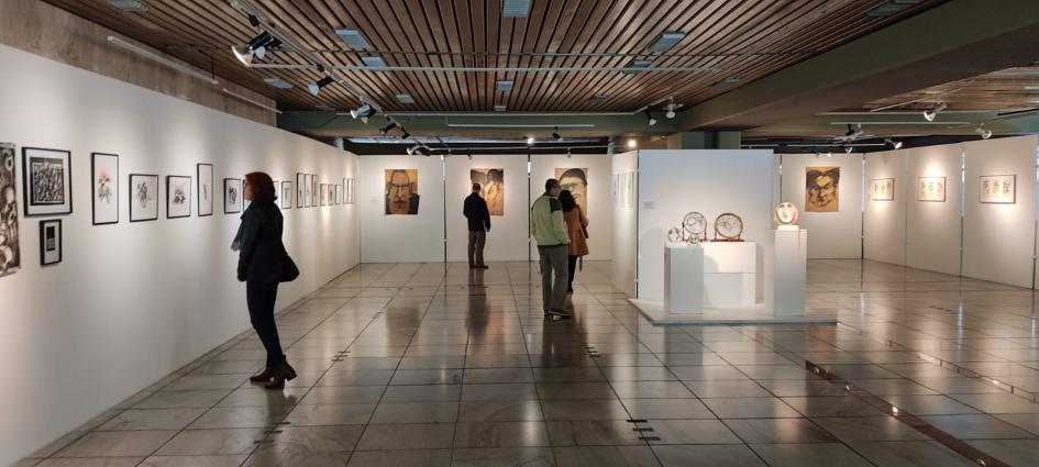 Muestra "Placeres Sordideces Penurias" Personas que visitaron la muestra