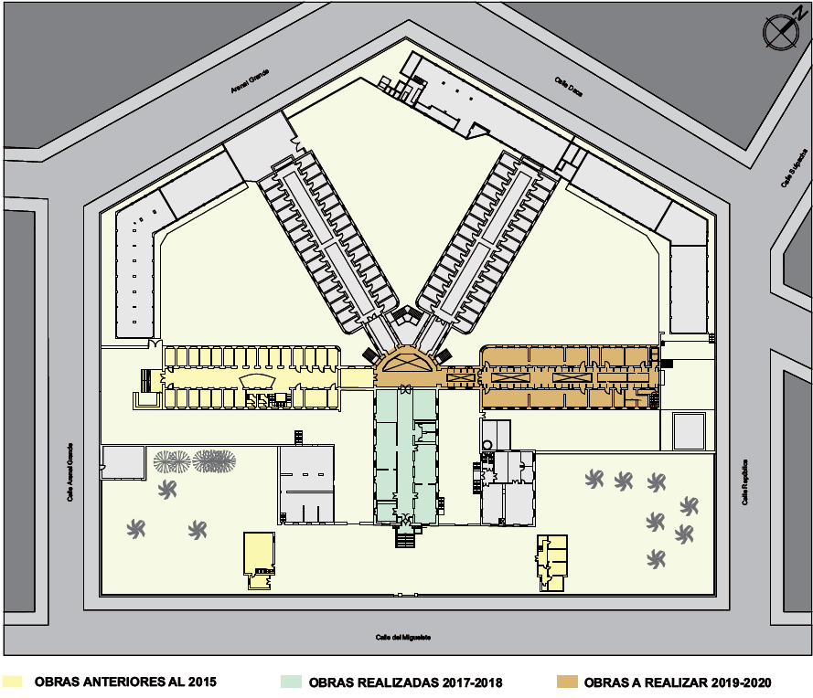 Plan de obras en Centro Cultural Miguelete