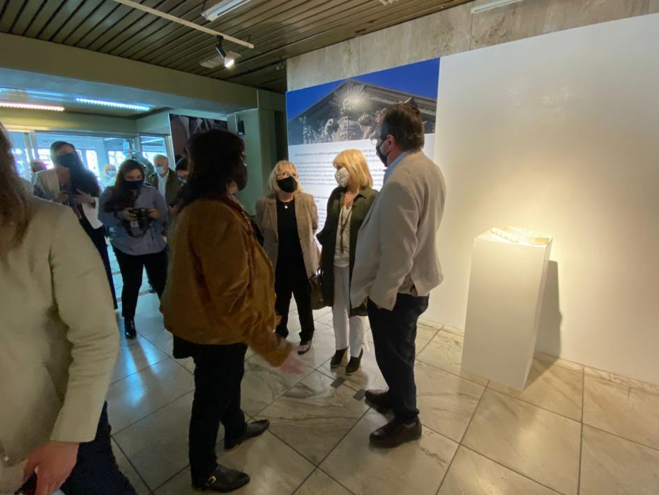 Visita de autoridades del Ministerio Ministro Falero, Subsecretario Olaizola y Directores Generales