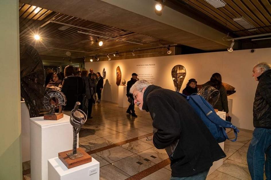 Inauguración de la muestra artística