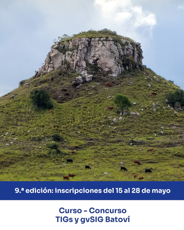 Lanzamiento y convoctaria Curso-Concurso gvSIG Batoví 2026 (6446)