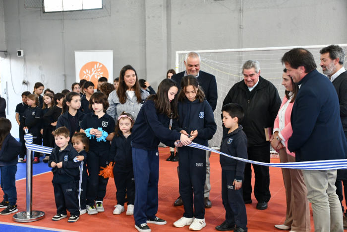 Gimnasio del Colegio San José fue reacondicionado Gimnasio del Colegio San José fue reacondicionado