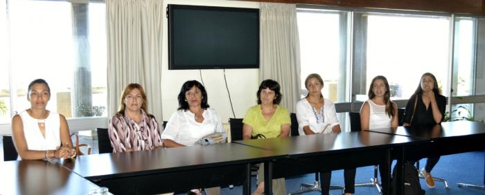 Recibimiento de nuevos funcionarios Nuevos funcionarios recibidos por el MInistro Rossi
