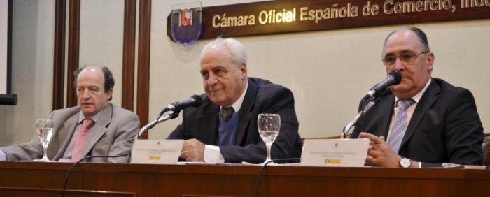 Ministro Rossi en la Cámara Española de Comercio, Industria y Navegación