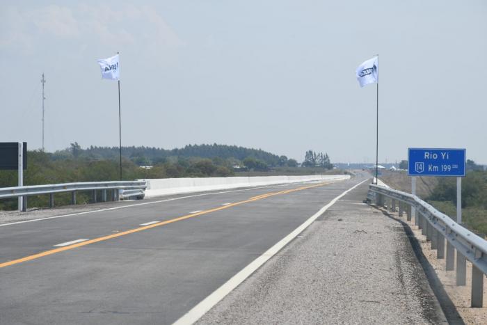 Inauguración del ByPass rutas 6 y 14 a Sarandí del Yi