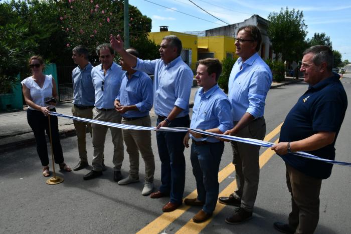 Inauguración de obras en Vergara