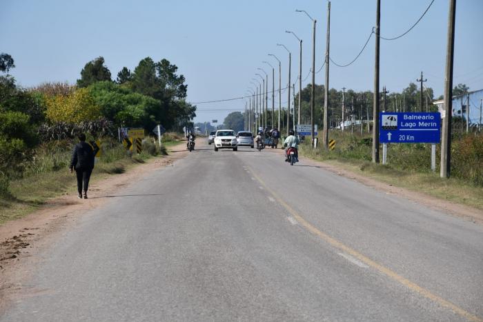 Ruta de acceso a la Laguna Merín