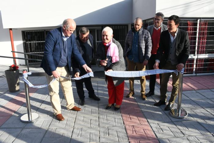 Inauguración de obras en Club Atlético Relámpago de Malvín