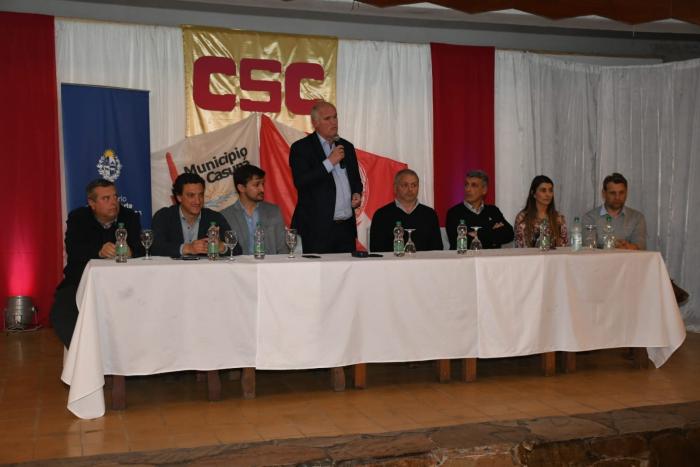 Firma de convenio social con Club Social Casupá