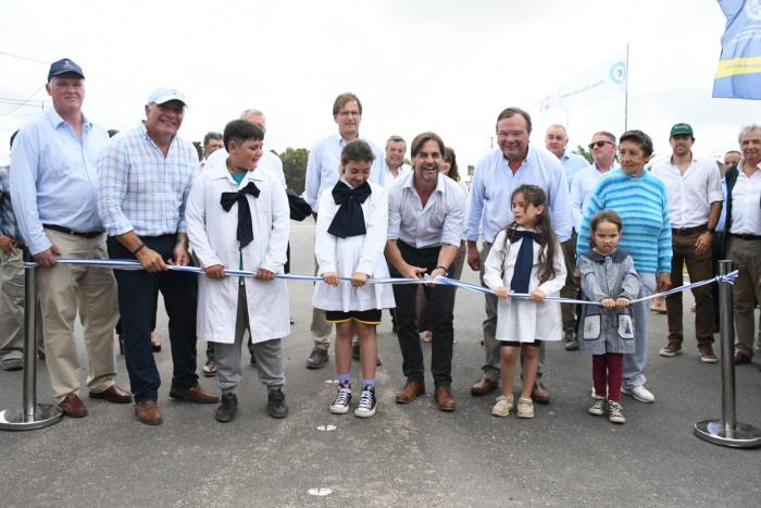 Inauguración de ruta 15, de Rocha a Velázquez