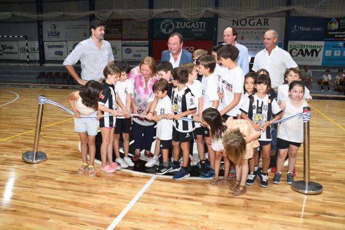 Inauguración de obras sociales en Club Atlético Central de San José