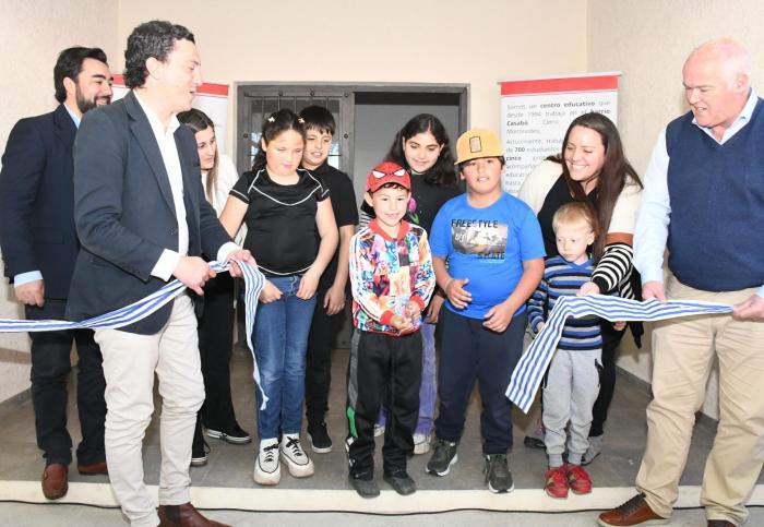 Inauguración de obras sociales en Asoc. Civil Providencia