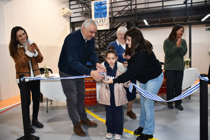 Inauguración de obras sociales en Instituto Pastorino
