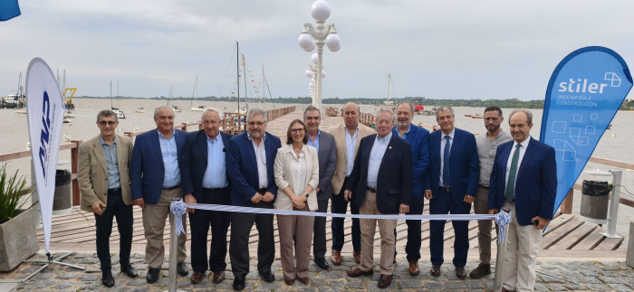 Colonia inauguró la reconstrucción del histórico muelle y nuevas marinas
