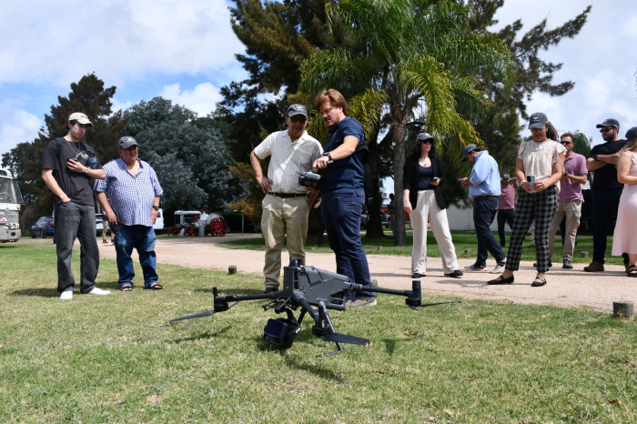Director de Topografía y funcionarios en capacitación del LiDAR DAY