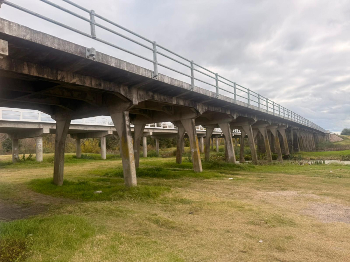 Inició la construcción de nuevo puente sobre el Arroyo Pereira, en San José Inició la construcción de nuevo puente sobre el Arroyo Pereira, en San José