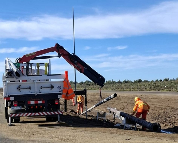 Inician obras de iluminación y seguridad vial en la ruta 9 Inician obras de iluminación y seguridad vial en la ruta 9