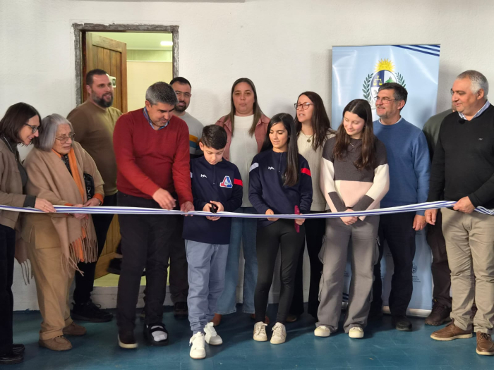 Se inauguran vestuarios y obras de mejoras en el Club Albion, Pan de Azúcar Se inauguran vestuarios y obras de mejoras en el Club Albion, Pan de Azúcar
