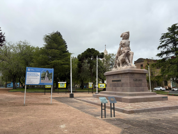 La DNA puso en valor el Monumento a la Batalla de Sarandí, en Florida La DNA puso en valor el Monumento a la Batalla de Sarandí, en Florida