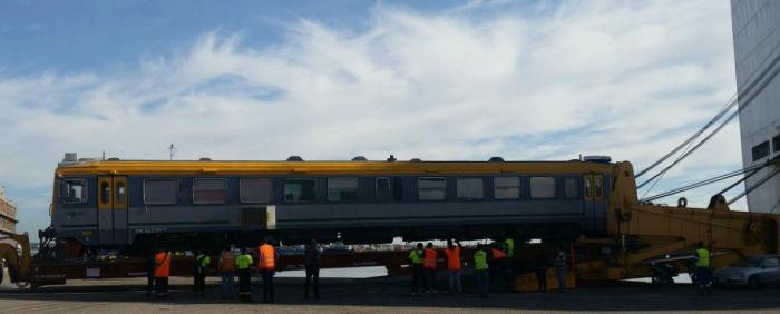 AFE recibe siete trenes desde Suecia AFE recibe siete trenes desde Suecia
