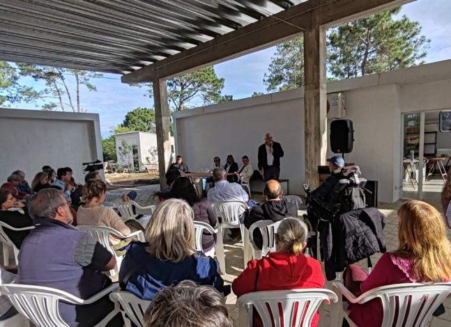 Inauguración de obras sociales en Interbarrial Rocha