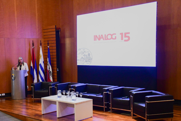 INALOG celebró 15 años consolidando la articulación público-privada del sector logístico Ministra de Transporte y Obras Públicas, Lucía Etcheverry en la apertura