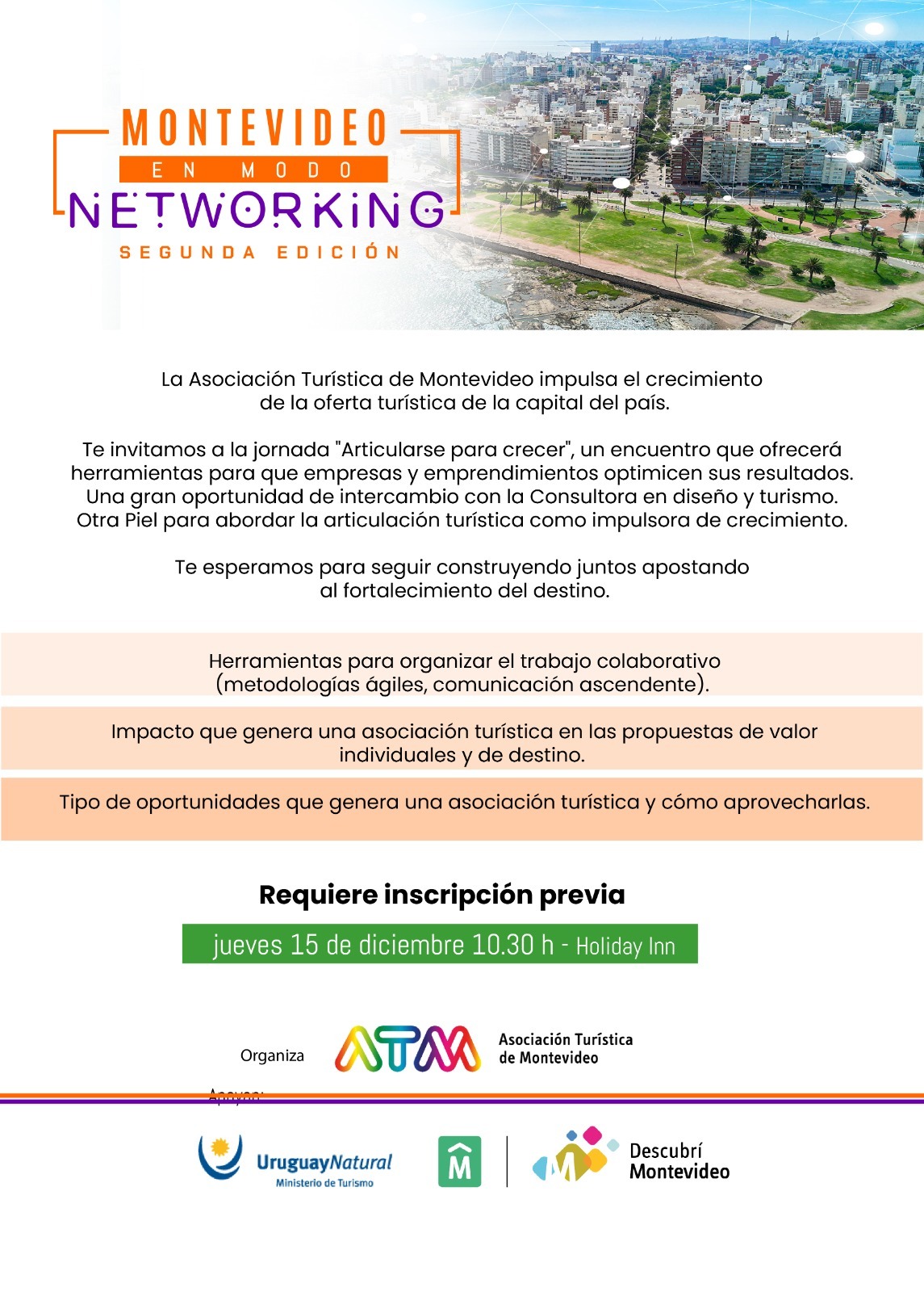 2º edición de “Montevideo en modo Networking”