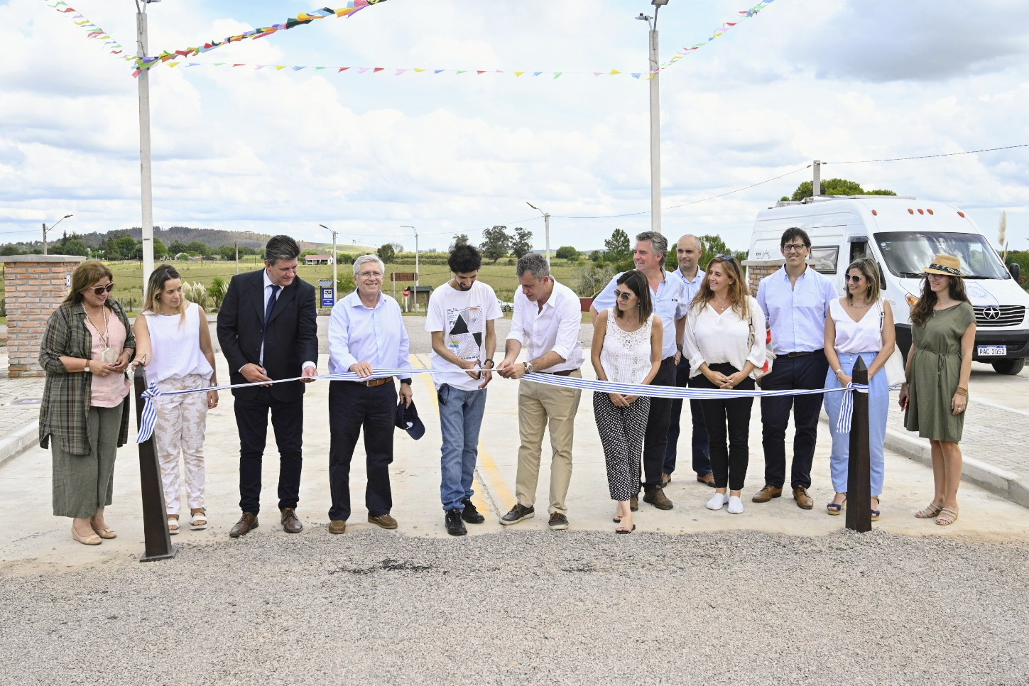 Autoridades inauguraron obras del motorcamping en Parque Arequita, Lavalleja