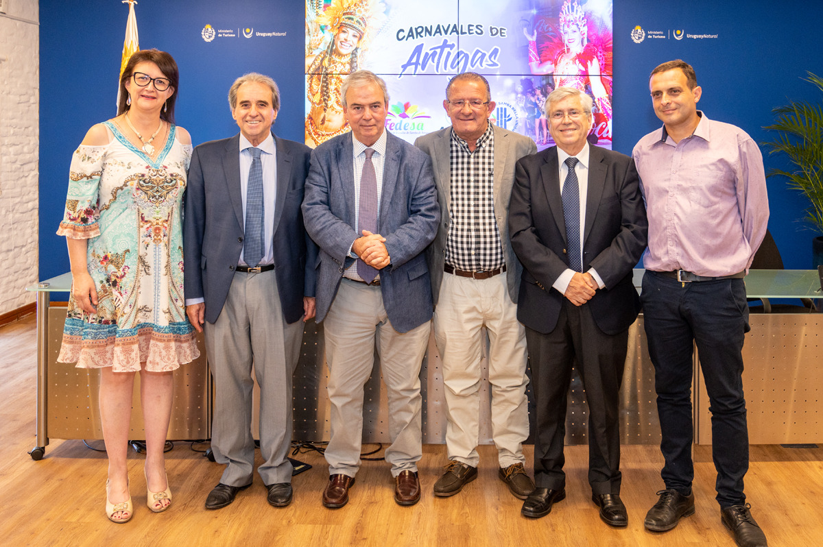 Lanzamiento del Carnaval de Artigas y Bella Unión, en el Ministerio de Turismo