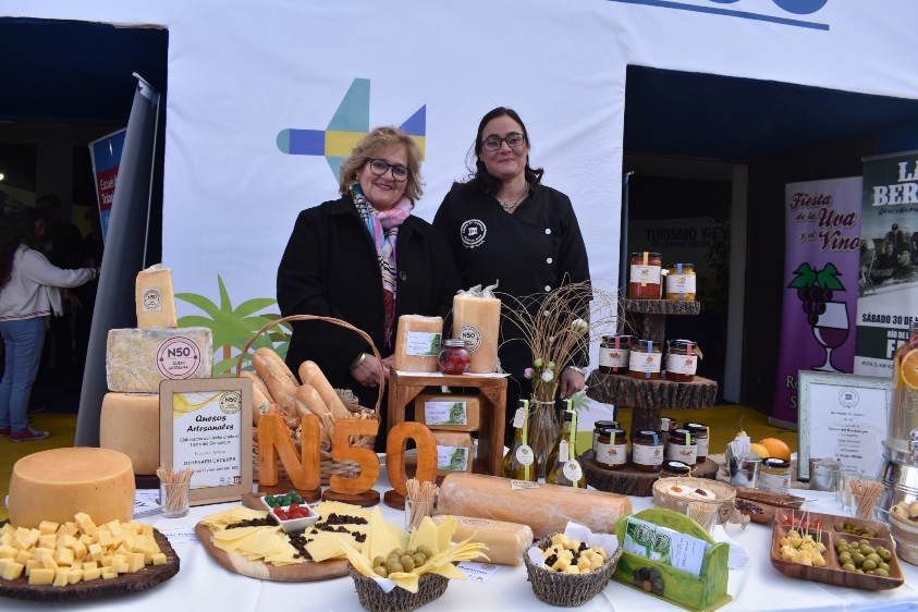 Degustación de productos derivados de los lácteos