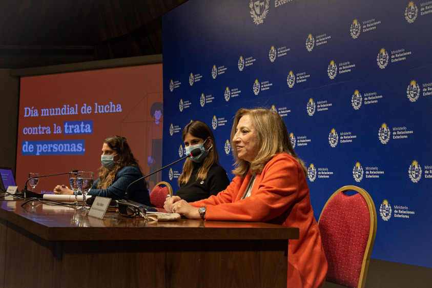 Actividad central en conmemoración del Día Mundial de Lucha contra la Trata de Personas en MRREE