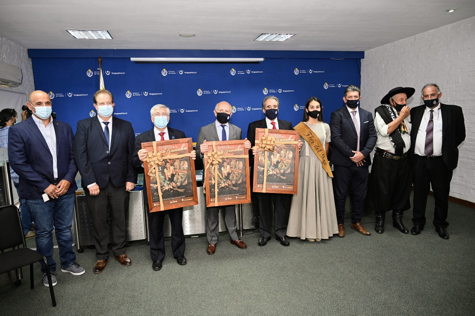 Lanzamiento de la 35º Edición de la Fiesta de la Patria Gaucha, en el Ministerio de Turismo