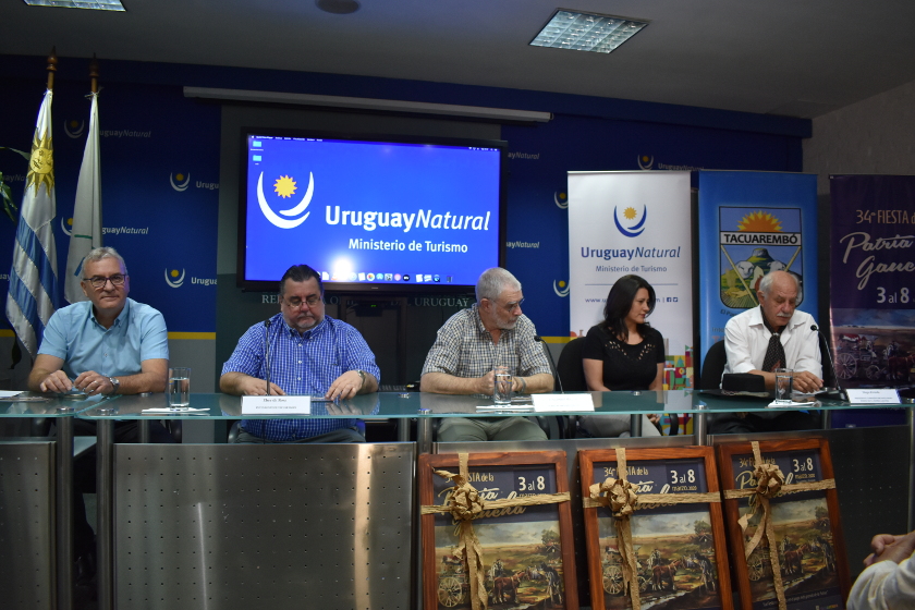 Lanzamiento de la 34ª edición de la Fiesta de la Patria Gaucha