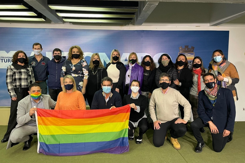 Reunión de la Comisión Nacional de Turismo LGBT+ en Intendencia de Maldonado