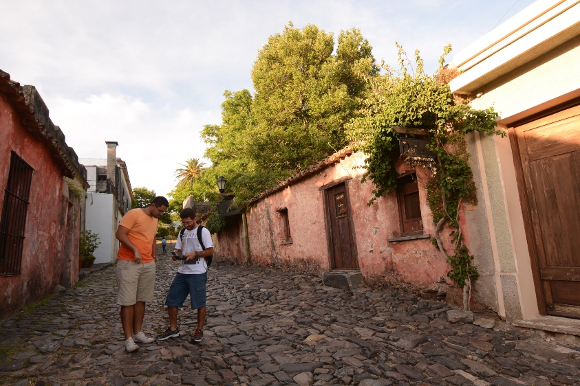 Calle de los Suspiros en Colonia