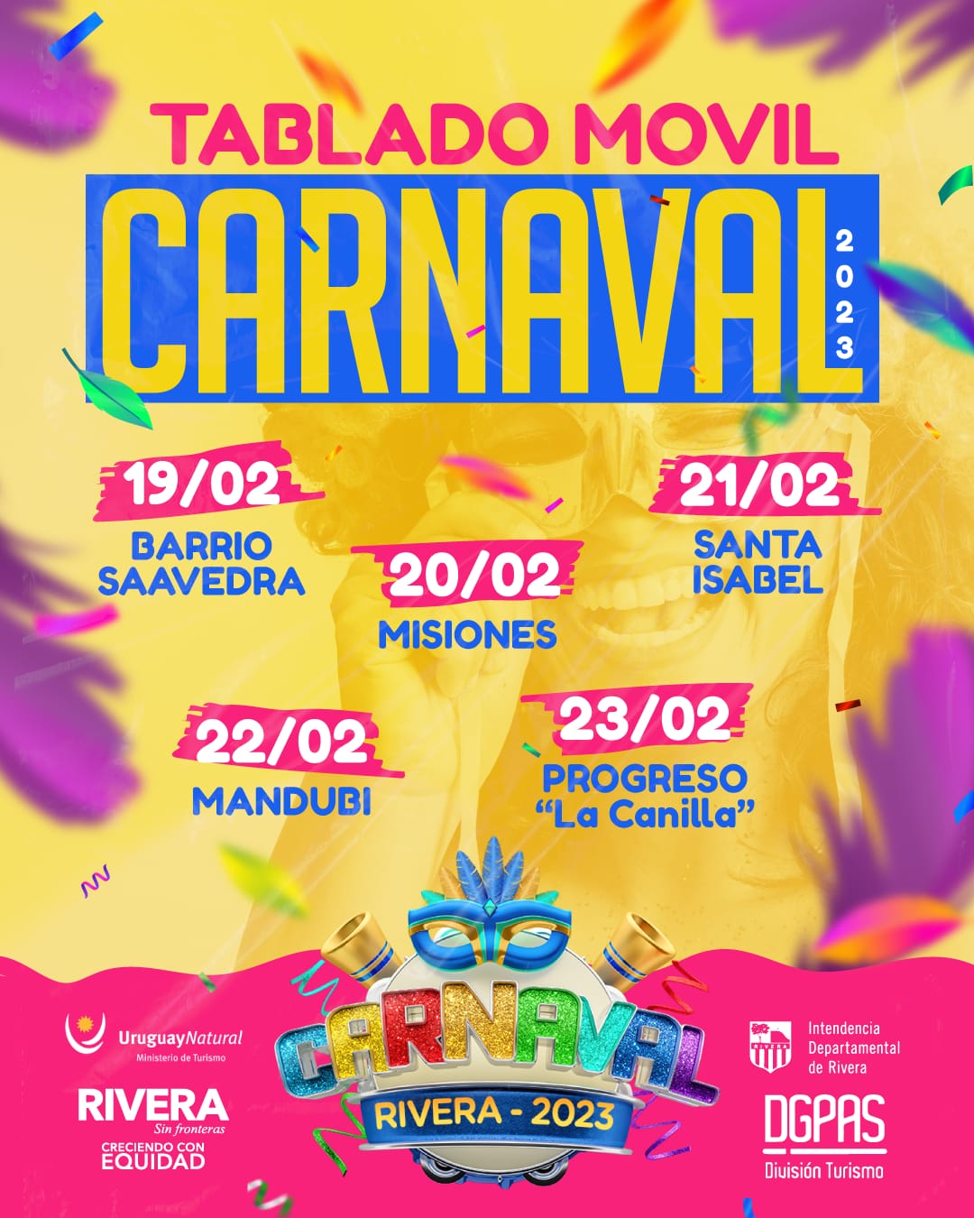Tablado Móvil Carnaval de Rivera
