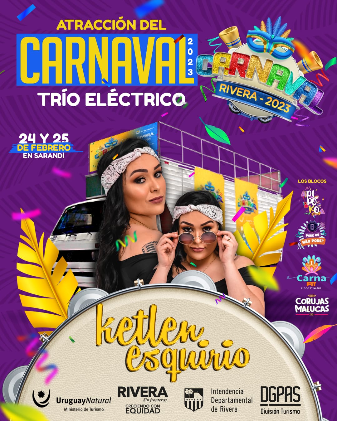 Trío Eléctrico, Carnaval de Rivera