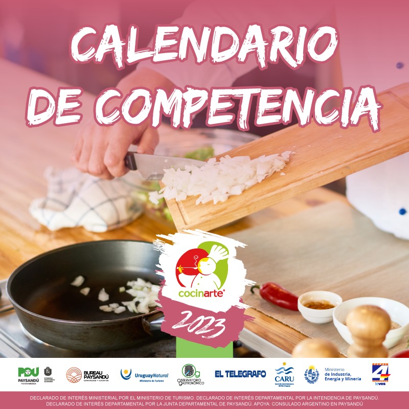 Cocinarte Uruguay Calendario