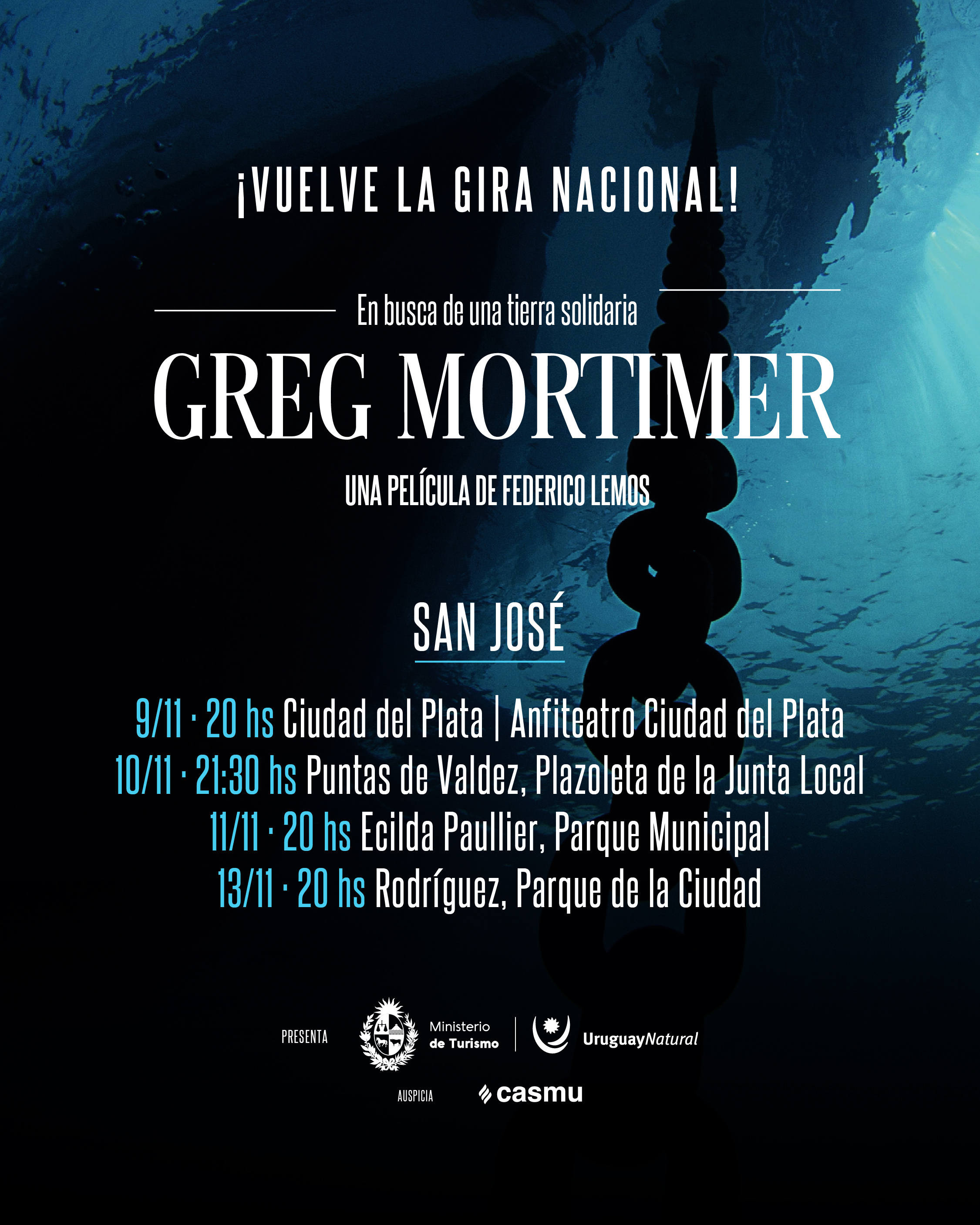 Greg Mortimer Funciones San José