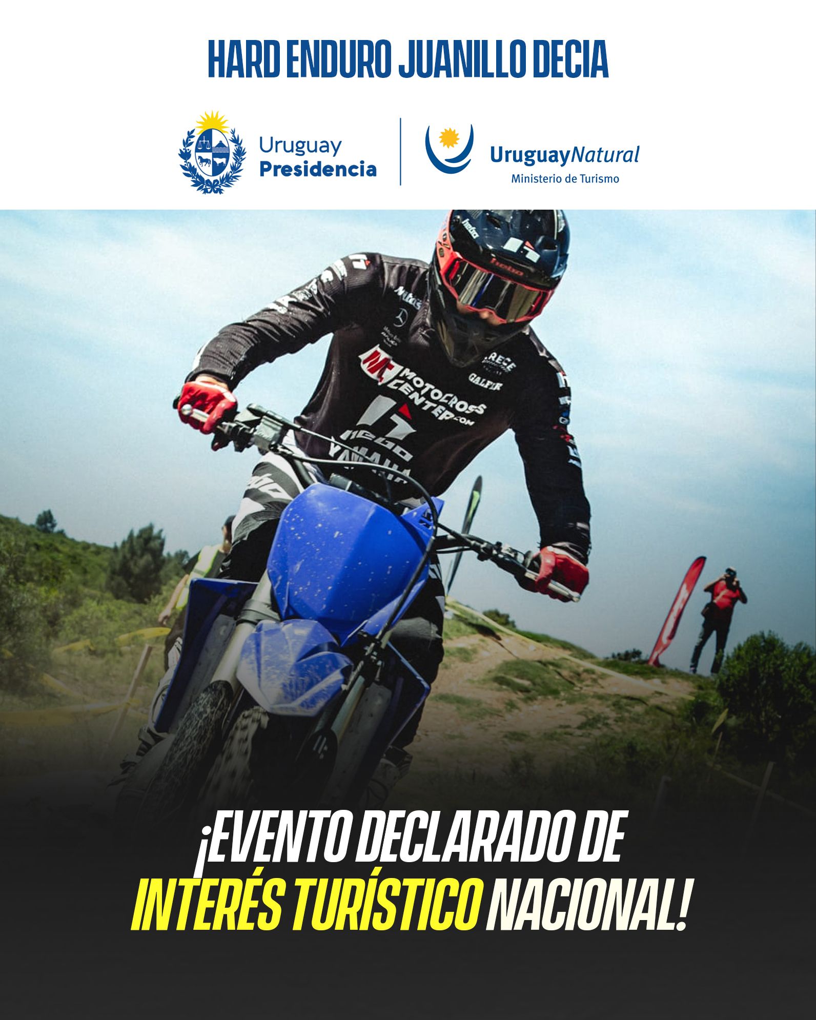 Hard Enduro declarado de interés turístico