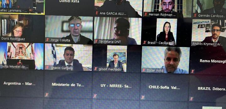 Reunión virtual de Ministros de Turismo del Mercosur