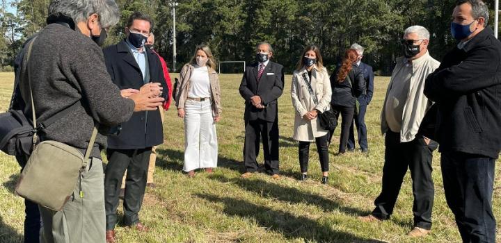 Recorrida del Ministro de Turismo, Germán Cardoso y equipo técnico del Mintur por Lavalleja.