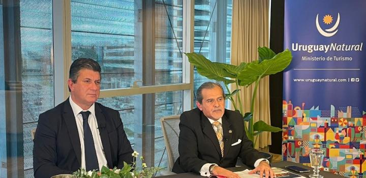 Director General de Secretaría, Ignacio Curbelo y Adscripto del Ministro de Turismo, Daniel Reta