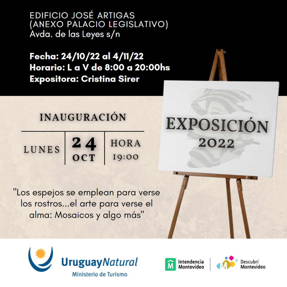 Exposición personal de la artista Cristina Sirer